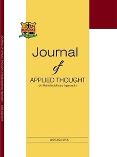 Journal of Applied Thought cover