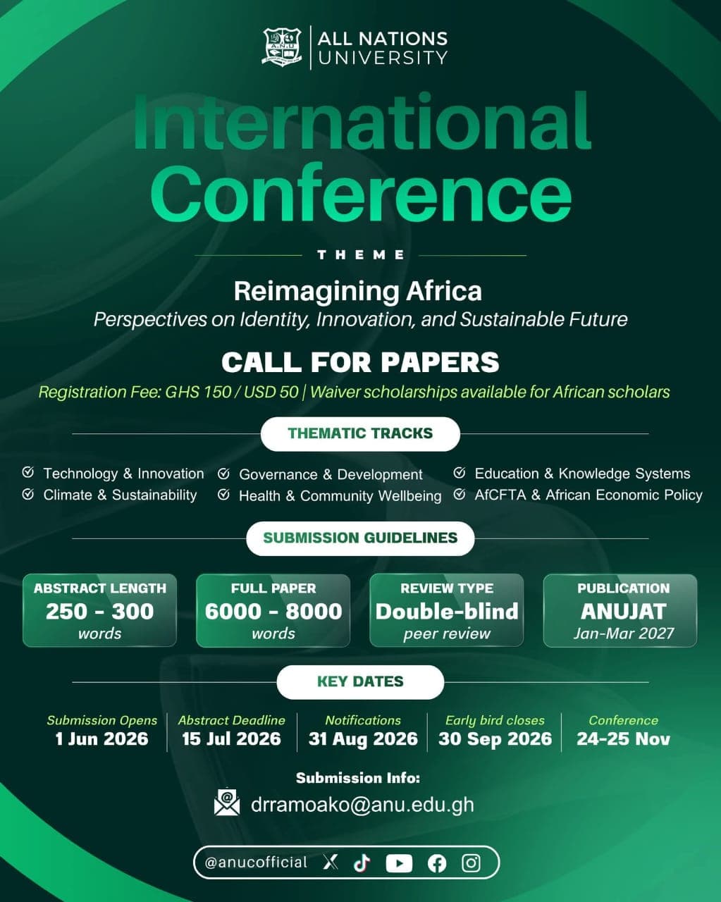 International Conference Flyer