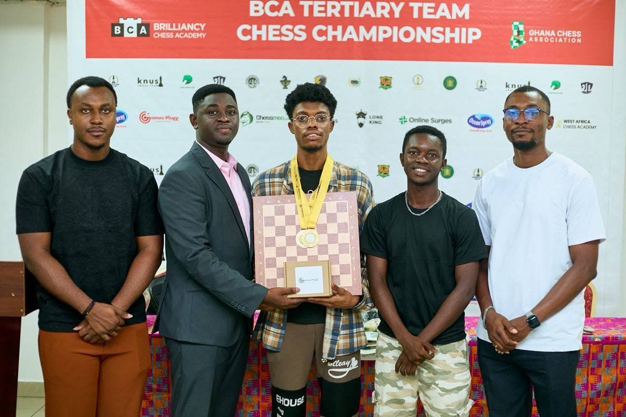 ANU Chess Team Claims 2nd Place Nationally as Bright Ayenor Named Tournament's Best Player ANU Chess Team Claims 2nd Place Nationally as Bright Ayenor Named Tournament's Best Player